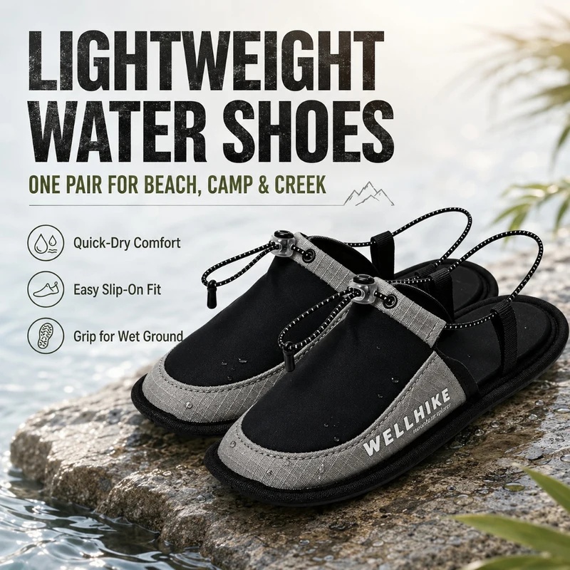 Outdoor Camping Items - Quick Dry Camping Slippers Wading Slippers