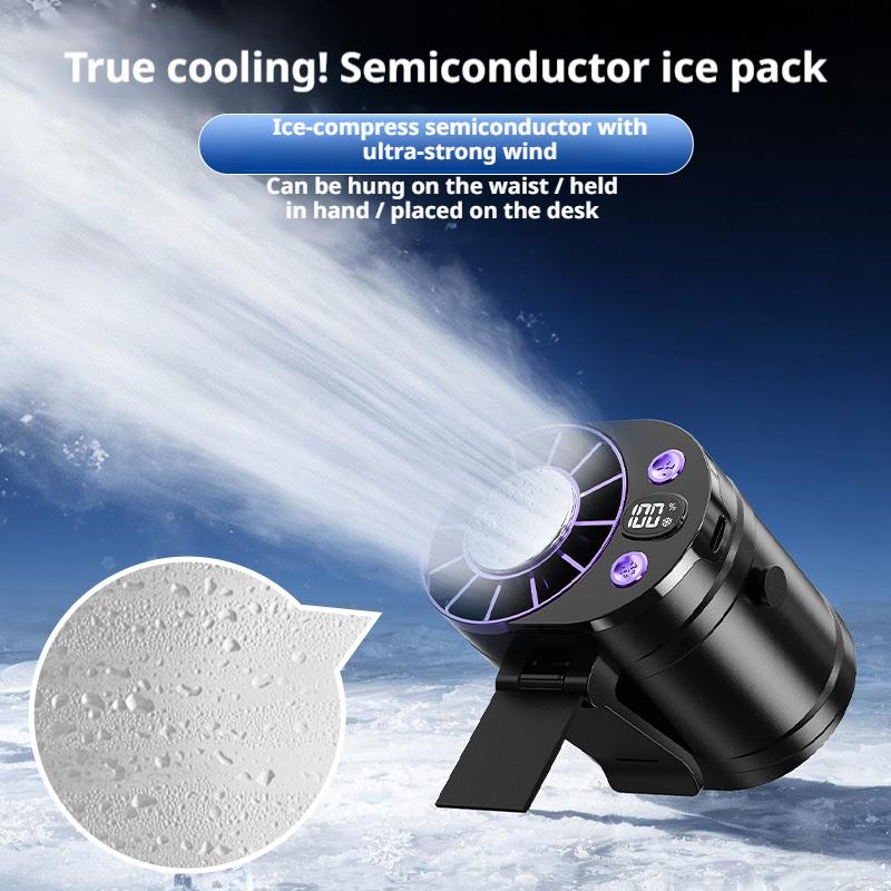 Outdoor Camping Air Conditioner - Portable Waist Cooling Fan Semiconductor Mini