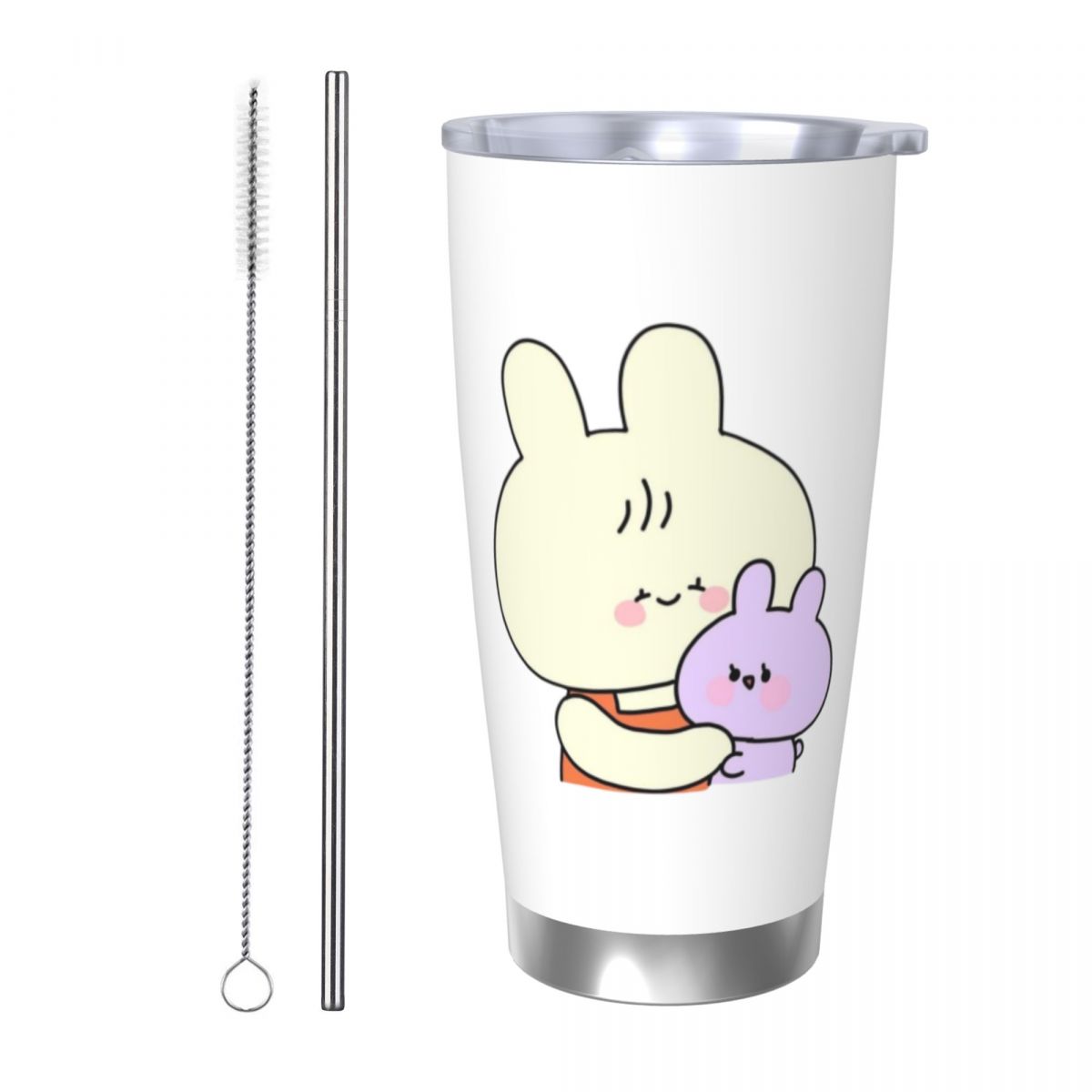 Vacuum Insulated Flask - Asamimichaan Cute Asamimi 20oz Stainless Steel