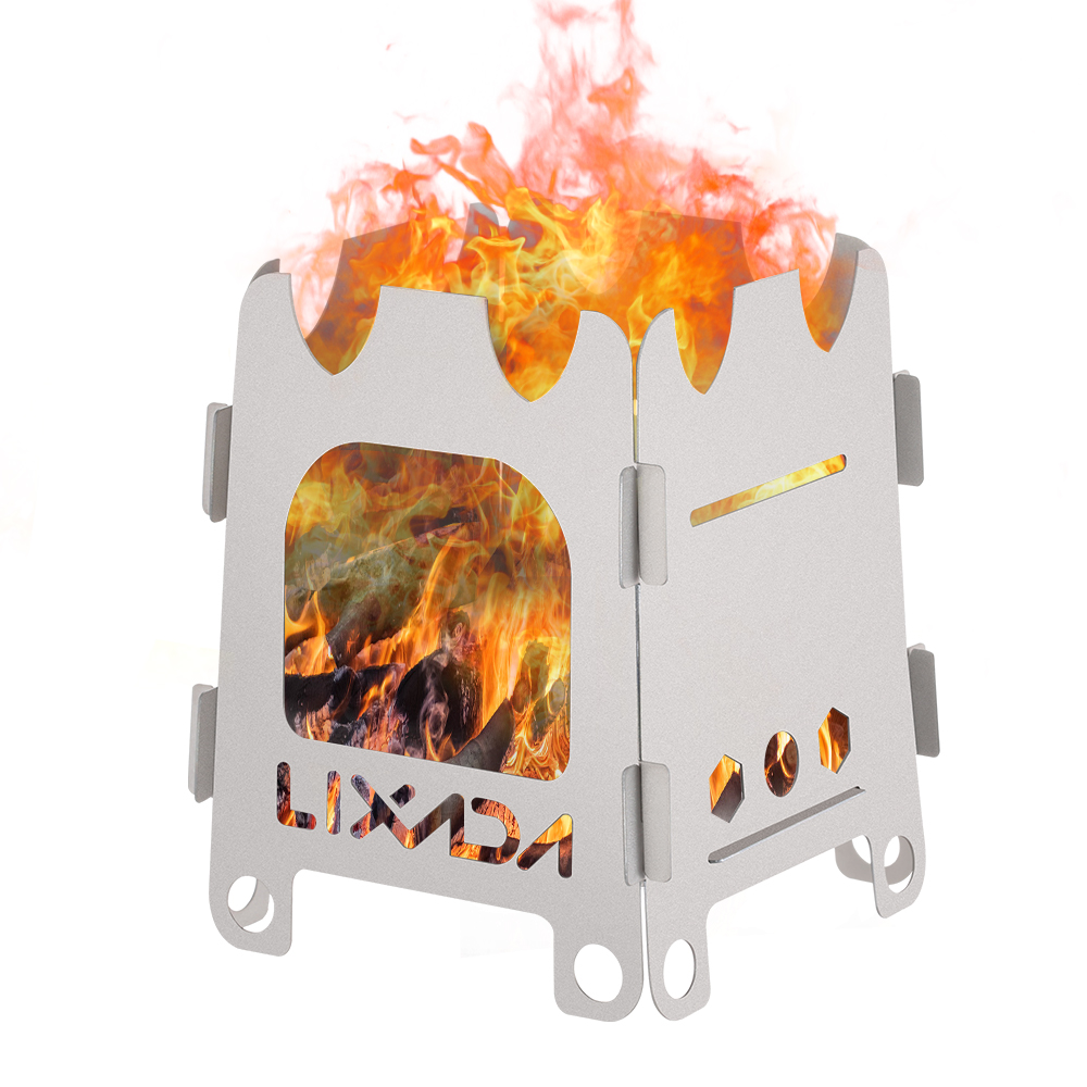 Lixada Titanium/Stainless stee - Outdoor Camping Stove Wood review and price