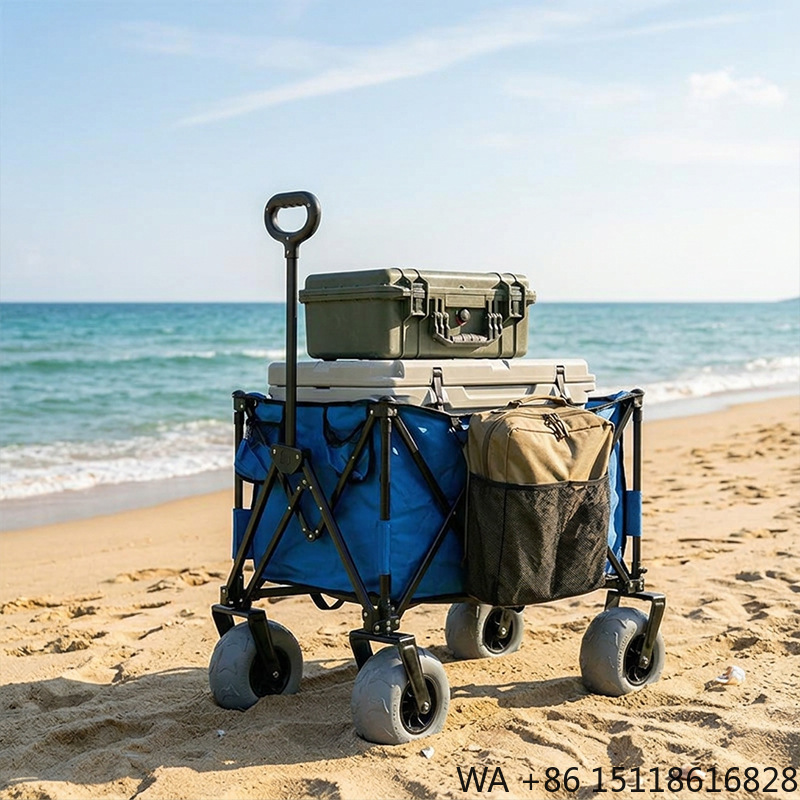Foldable Metal Beach Wagon Qui - Outdoor Camping Set review and price