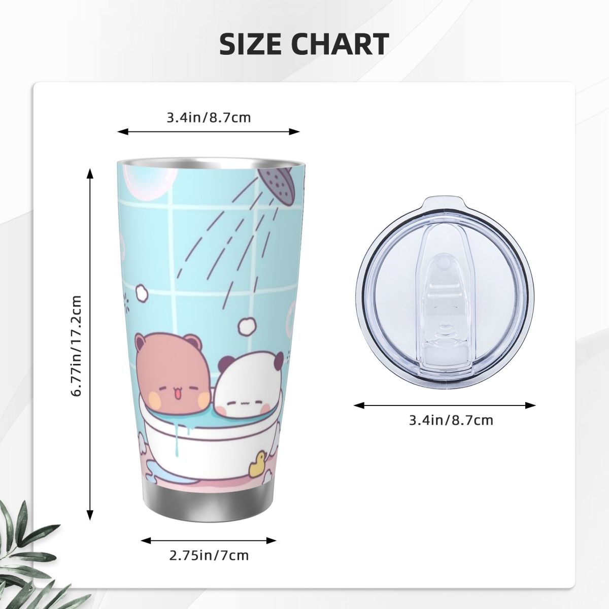 Panda Bear Hug Bubu Dudu 20oz  - Vacuum Insulated Flask review and price