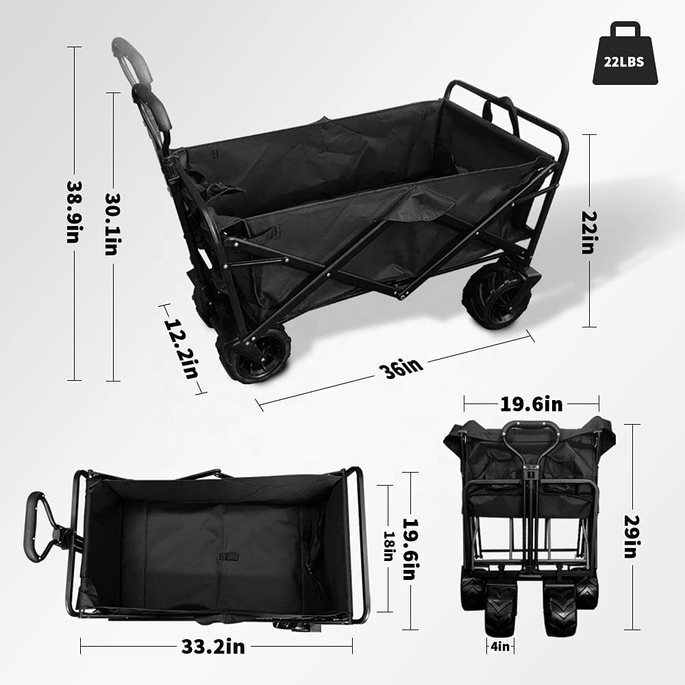New Large Capacity Big Wheels  - Outdoor Camping Set review and price