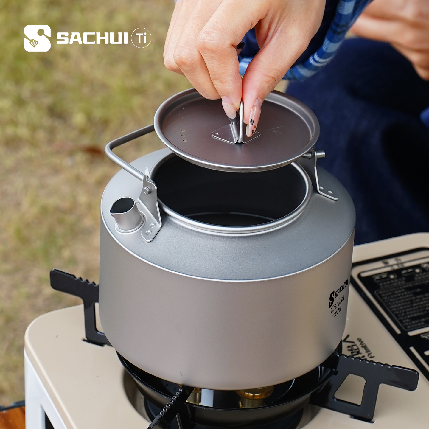 1000ML Pure Titanium Kettle Ou - Outdoor Camping Kettle review and price