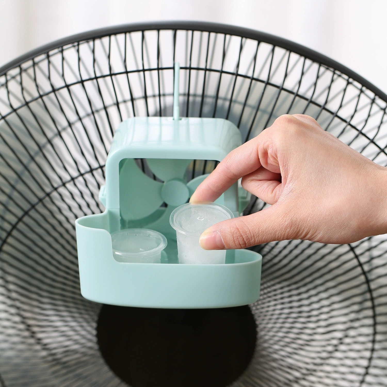 Clip-On Ice Cooling Fan, Porta - Outdoor Camping Air Conditioner review and price