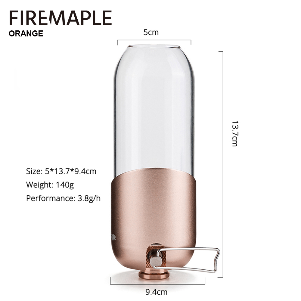 Fire Maple Orange Gas Lantern  - Outdoor Camping Outlet review and price