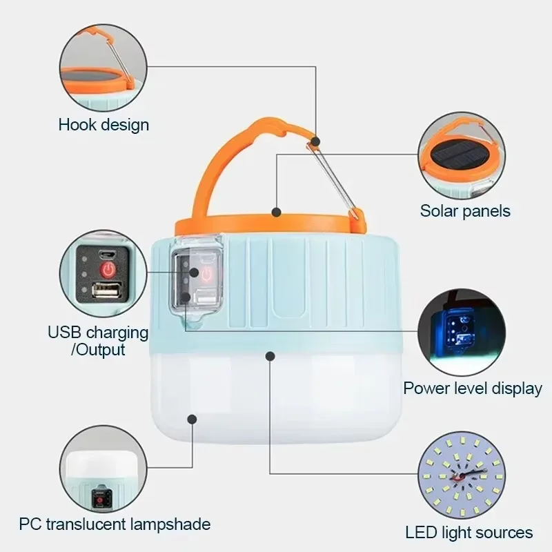Solar Camping Lantern Recharge - Outdoor Camping Lantern review and price