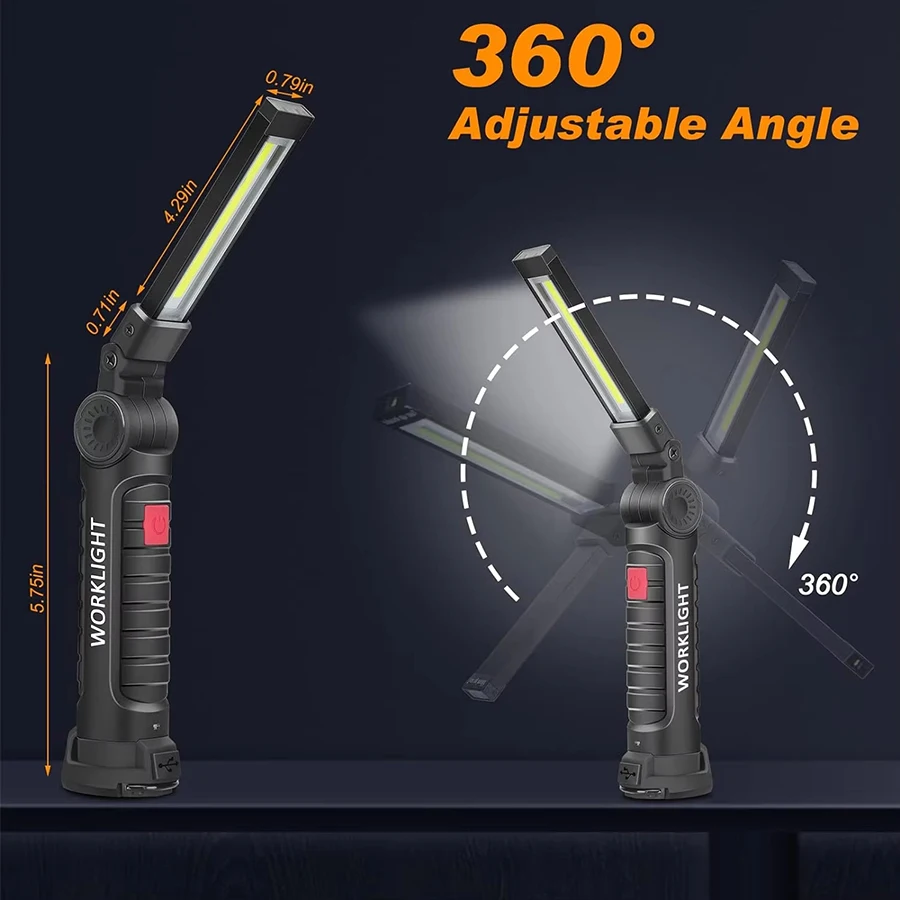 Rechargeable Magnetic Work Lig - Outdoor Camping Lantern review and price