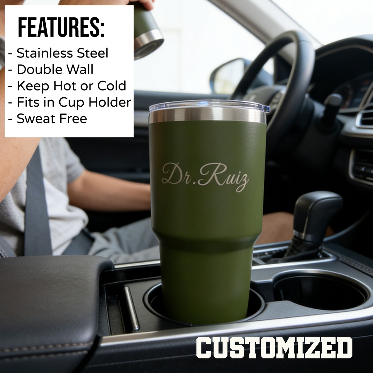 Custom Personalized 30 oz Vacu - Vacuum Insulated Flask review and price