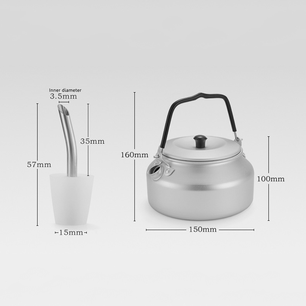 800ml Outdoor Portable Teapot  - Outdoor Camping Kettle review and price
