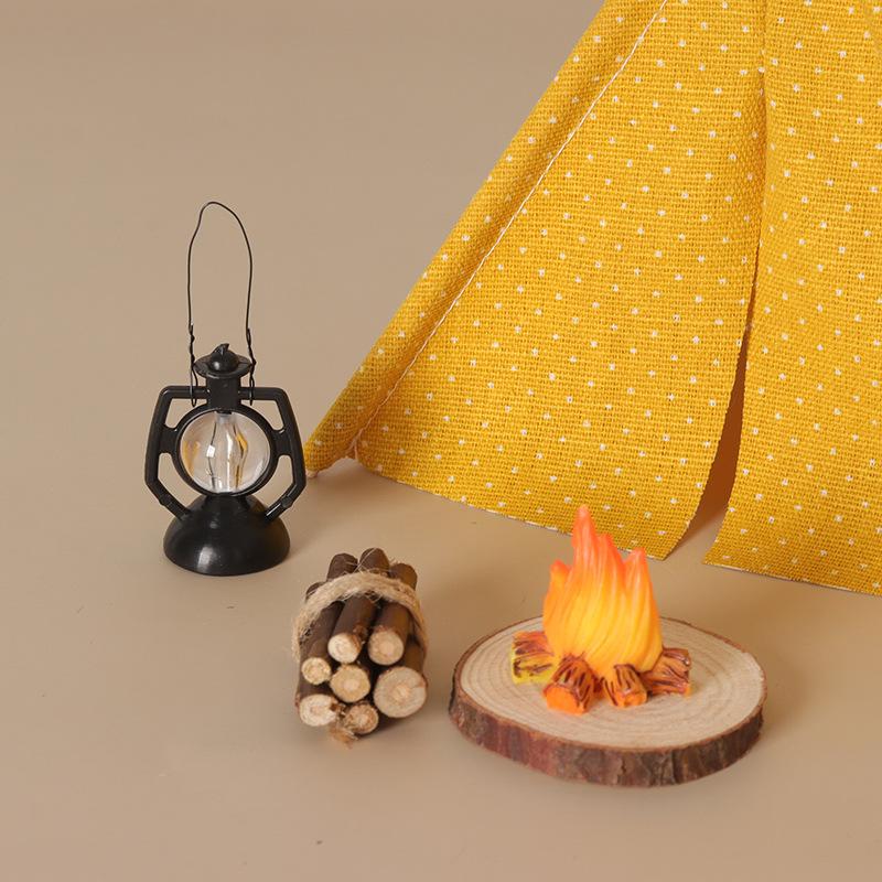 New 1:12 Scale Camping Tent Mo - Outdoor Camping Toys review and price