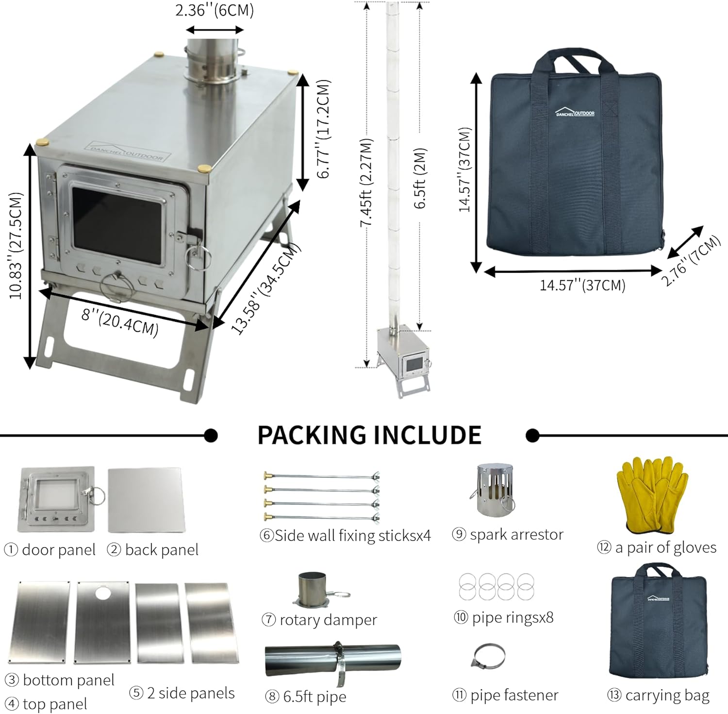 [New] Outdoor Stainless Steel  - Outdoor Camping Stove Wood review and price