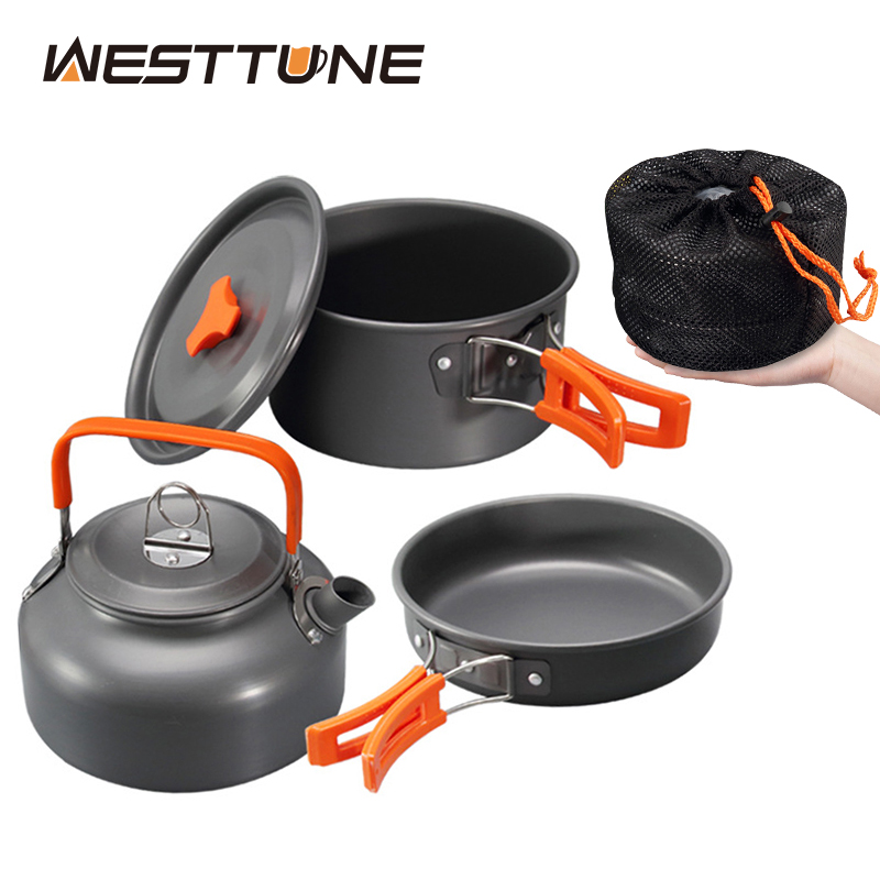 WESTTUNE Camping Cookware Kit  - Outdoor Camping Kettle review and price