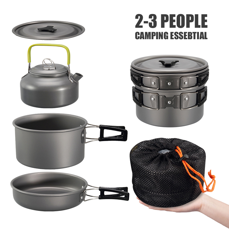 WESTTUNE Camping Cookware Kit  - Outdoor Camping Kettle review and price