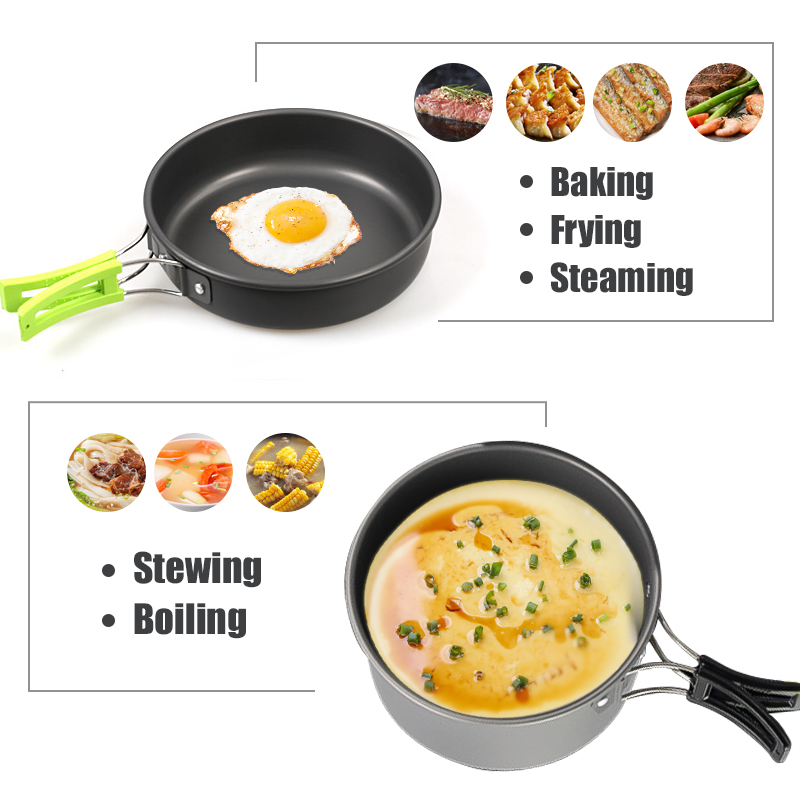 WESTTUNE Camping Cookware Kit  - Outdoor Camping Kettle review and price