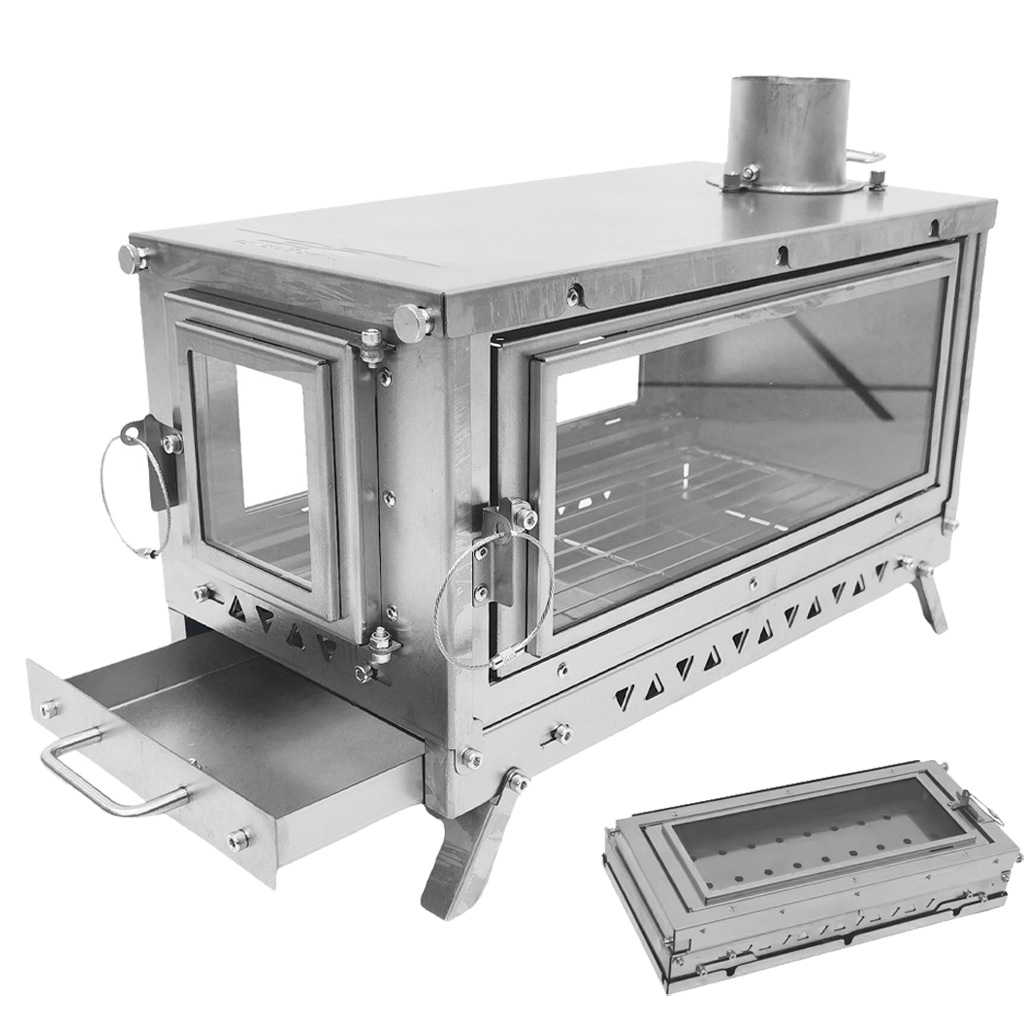 DANCHEL T3 Titanium Tent Stove - Outdoor Camping Fireplace review and price