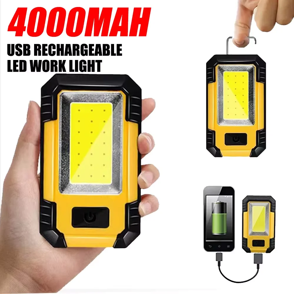 Rechargeable 4000MaH Work Ligh - Outdoor Camping Lantern review and price