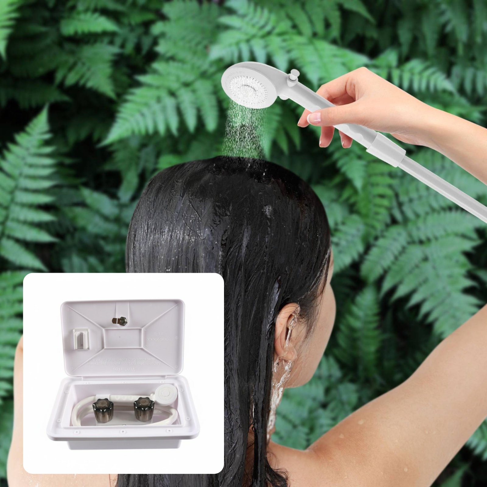 RV Exterior Shower Box Compact - Outdoor Camping Set review and price
