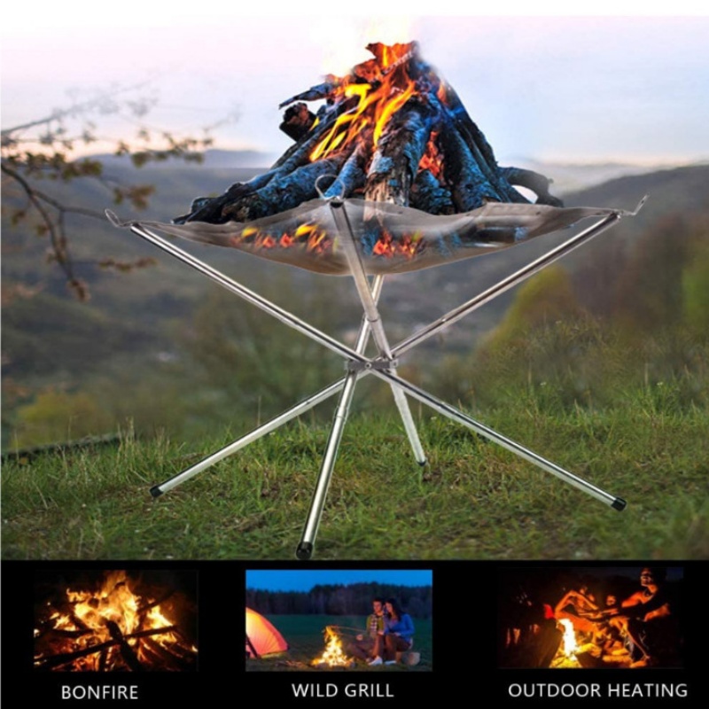Outdoor BBQ Bonfire Rack Porta - Outdoor Camping Stove Wood review and price
