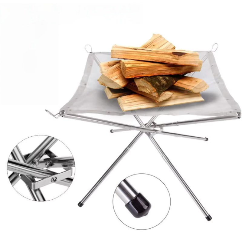 Outdoor BBQ Bonfire Rack Porta - Outdoor Camping Stove Wood review and price