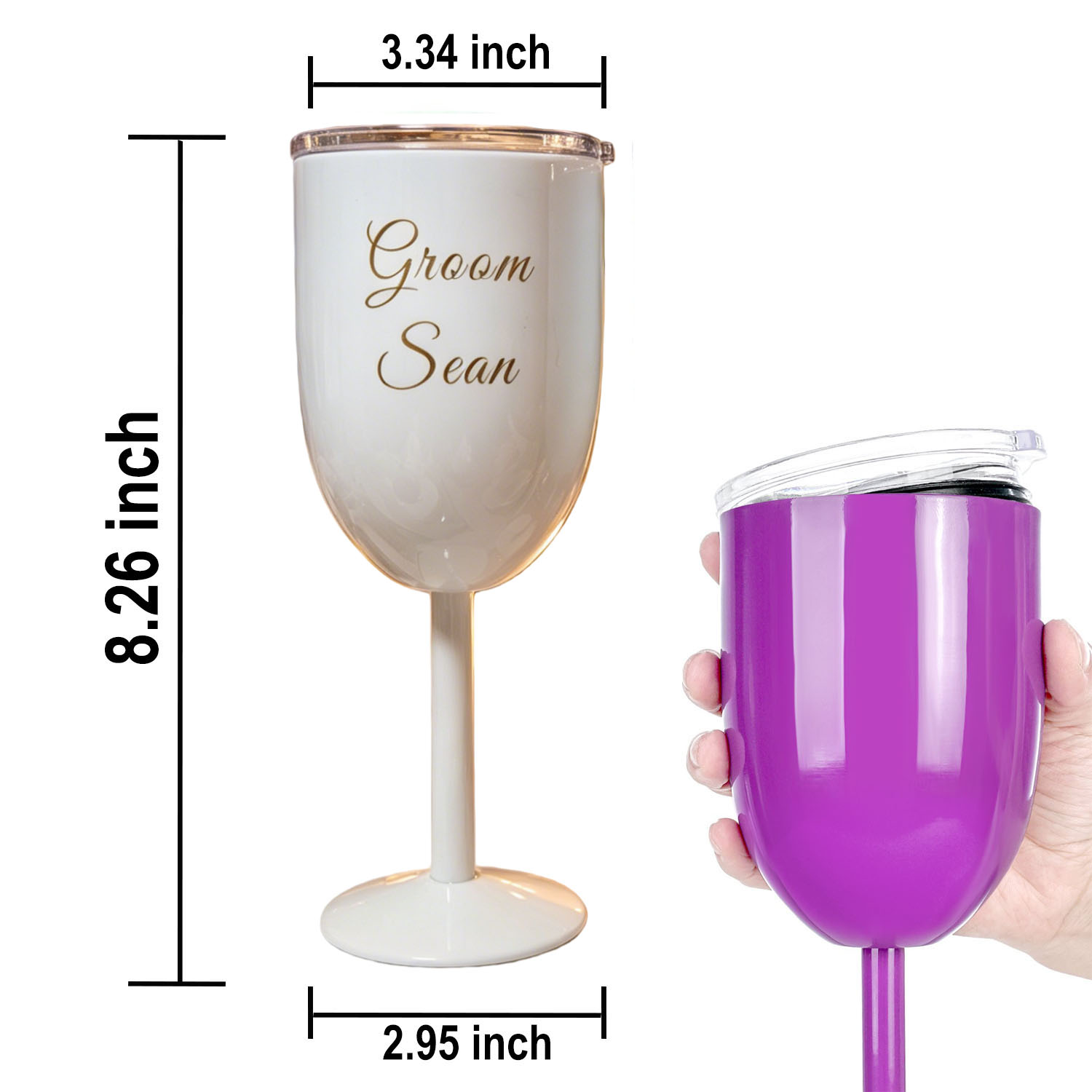 Custom Stainless Steel Wine Gl - Outdoor Camping Items review and price