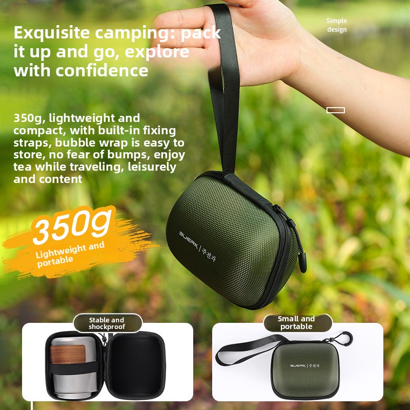 Portable Travel Tea Set with T - Outdoor Camping Kettle review and price