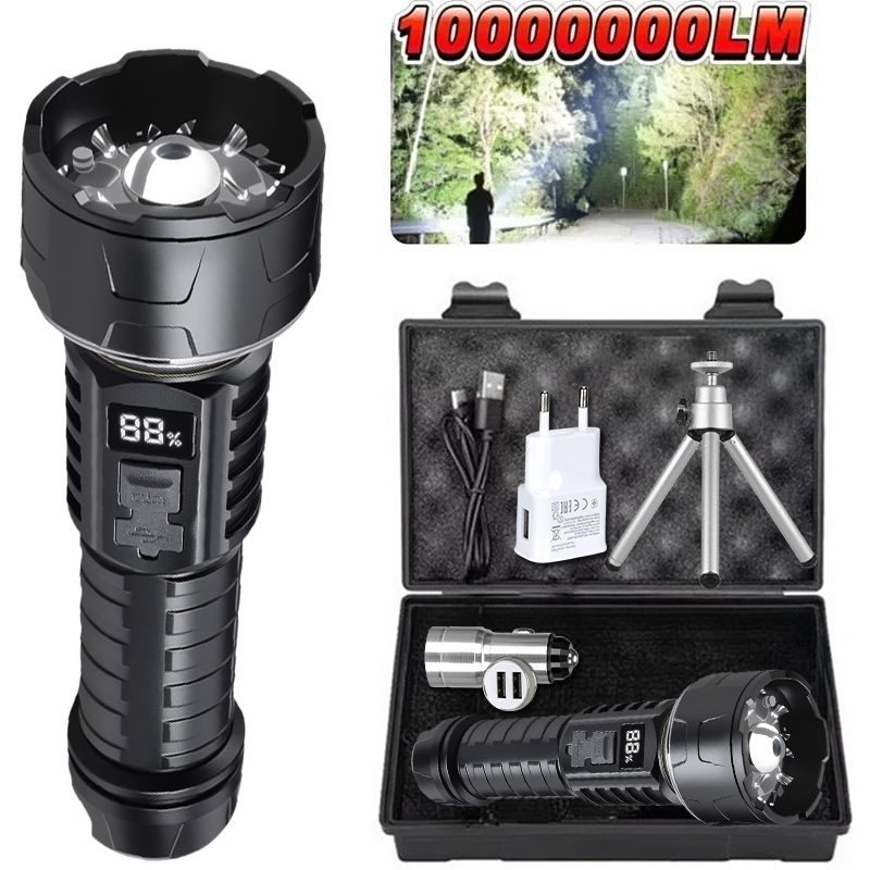 COB LED Flashlight Rechargeabl - Outdoor Camping Lantern review and price