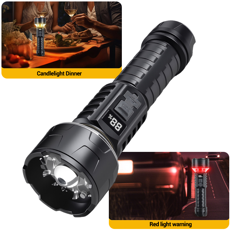 COB LED Flashlight Rechargeabl - Outdoor Camping Lantern review and price