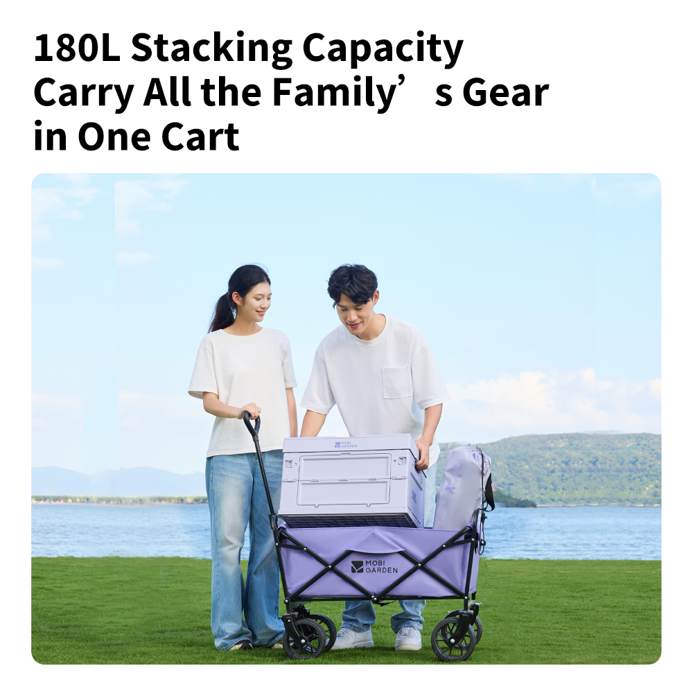 Mobi Garden Foldable Four-Whee - Outdoor Camping Table review and price