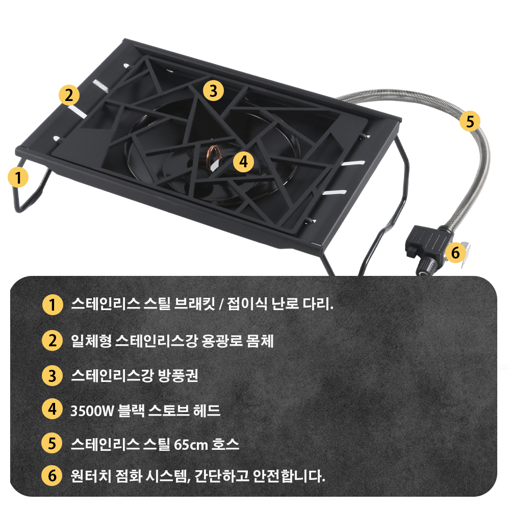 Pandatour Camping IGT Stove 65 - Outdoor Camping Outlet review and price