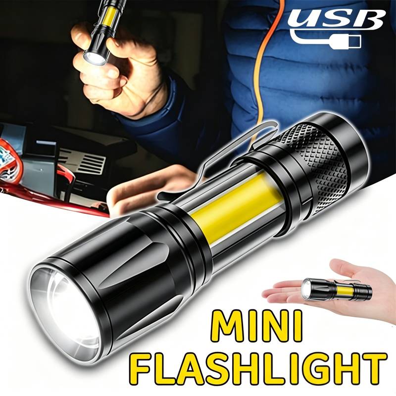 Mini LED Flashlight COB Floodl - Outdoor Camping Lantern review and price