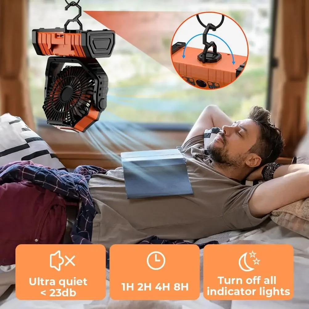 20000mAh Rechargeable Camping  - Outdoor Camping Ventilator review and price