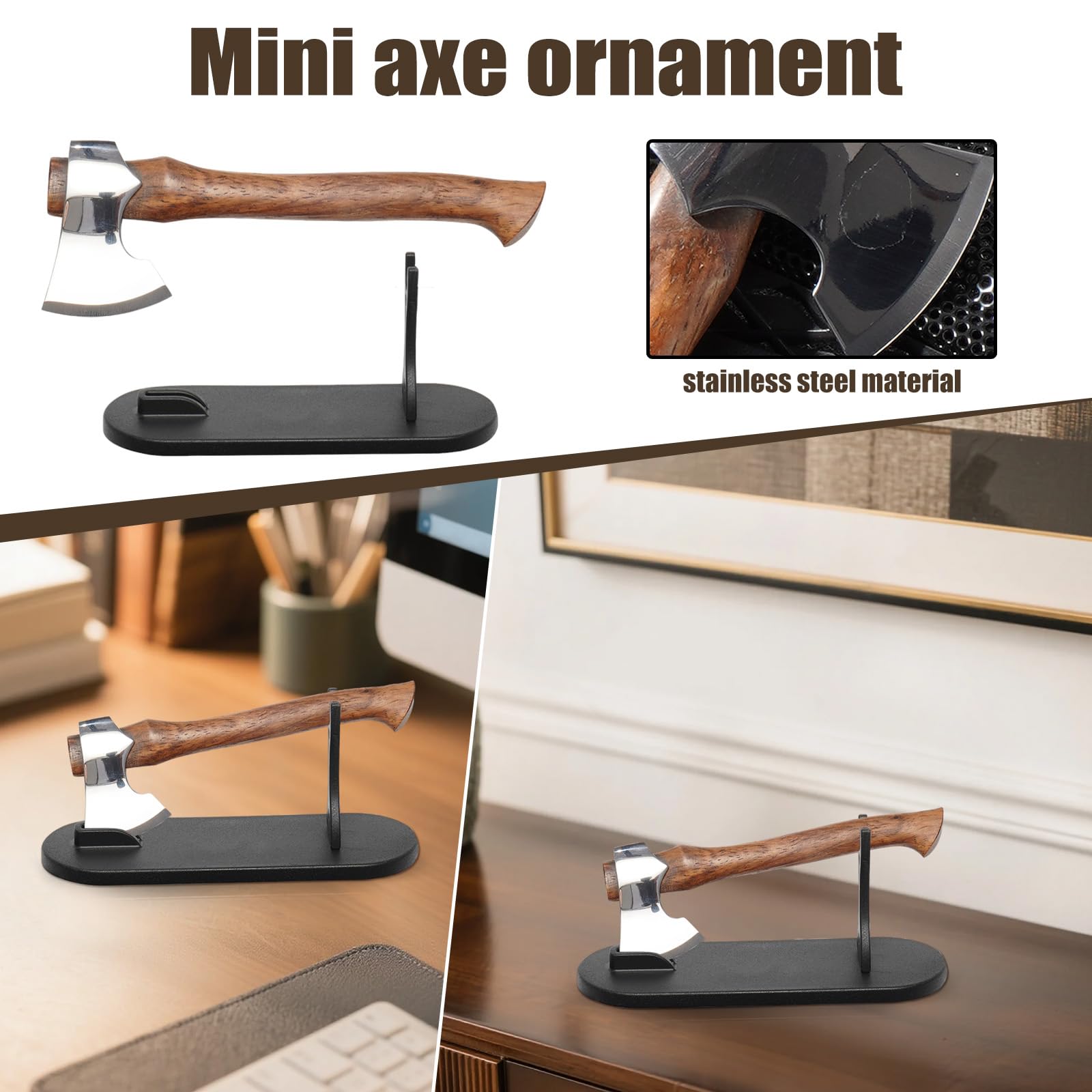 Mini Axe Stainless Steel Campi - Camp Axe Hatchet review and price