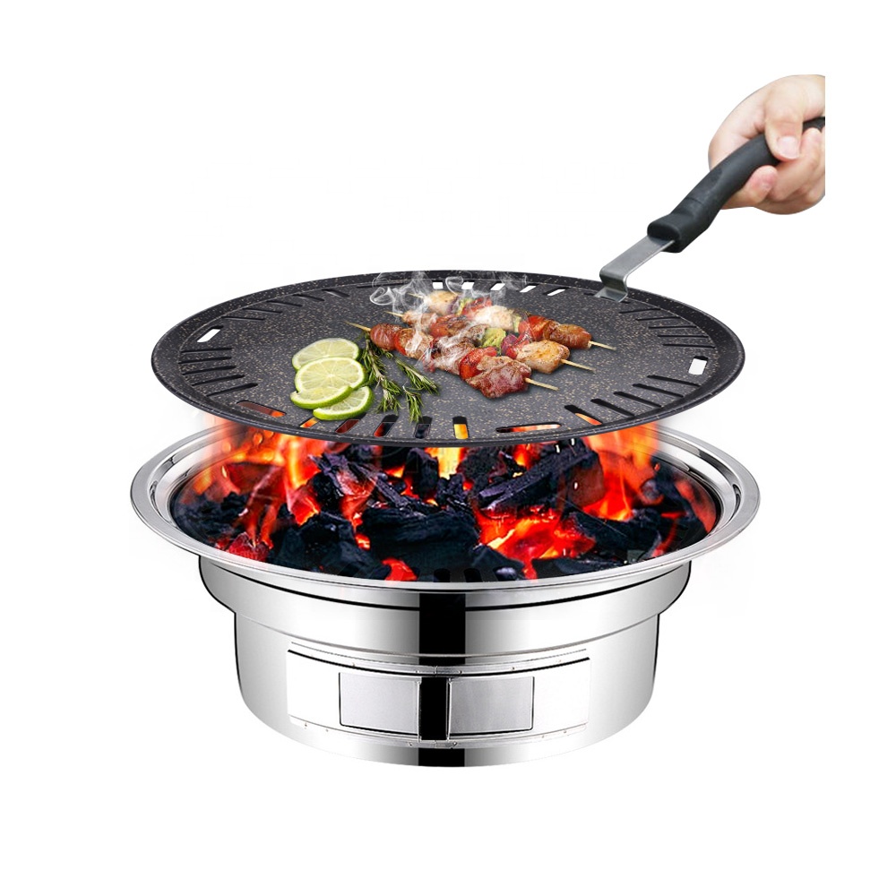 Aluminum Round Bbq Plate Non S - Outdoor Camping Korea review and price