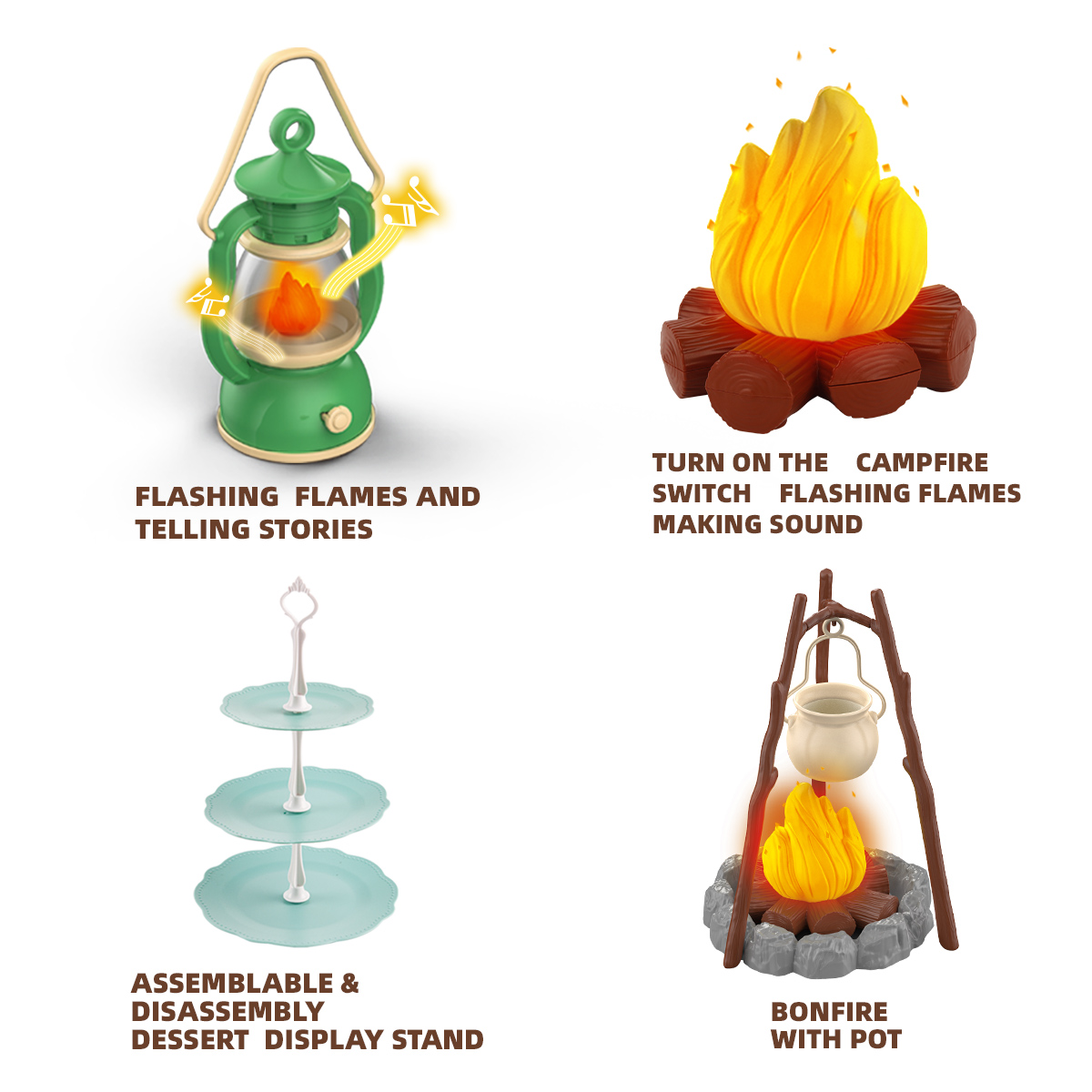 Kids Camping Set Campfire Pret - Outdoor Camping Toys review and price