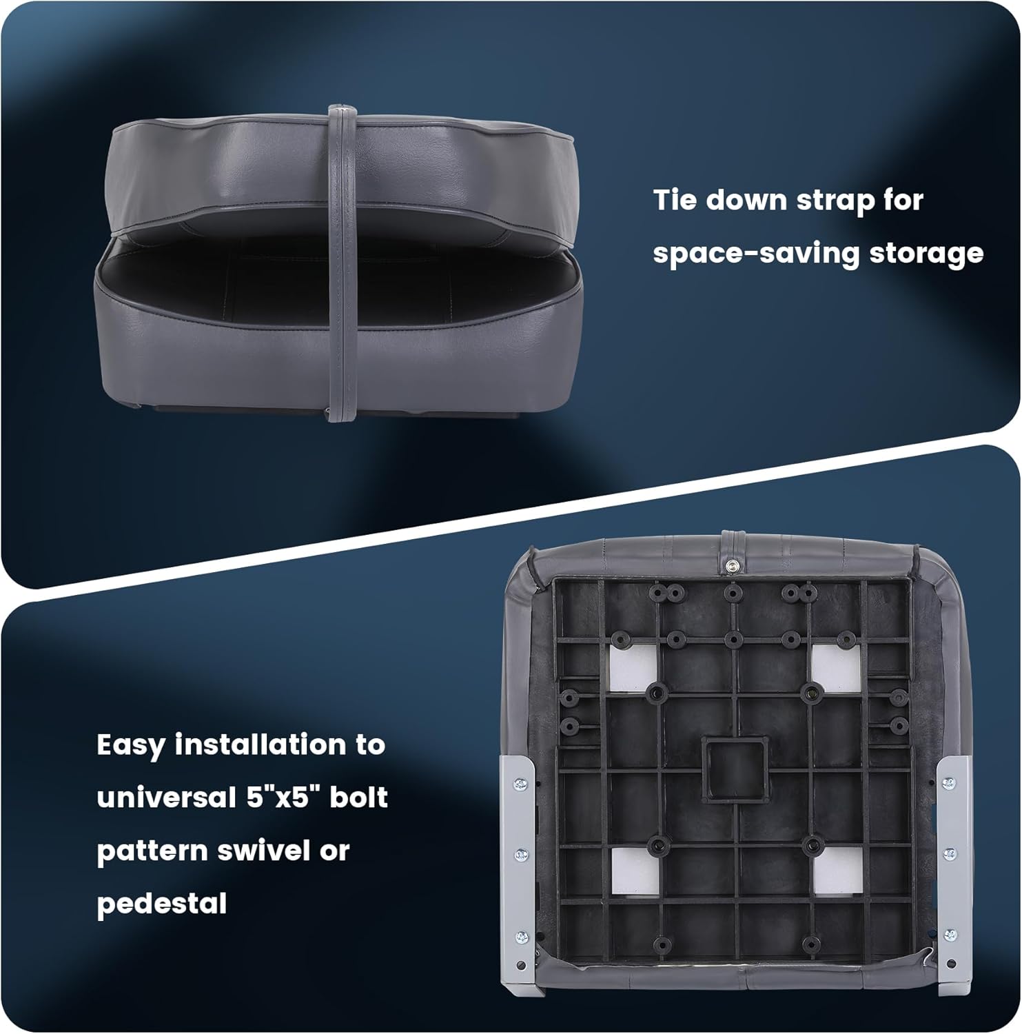 2 Pack Folding Boat Seats, Hig - Folding Chair review and price