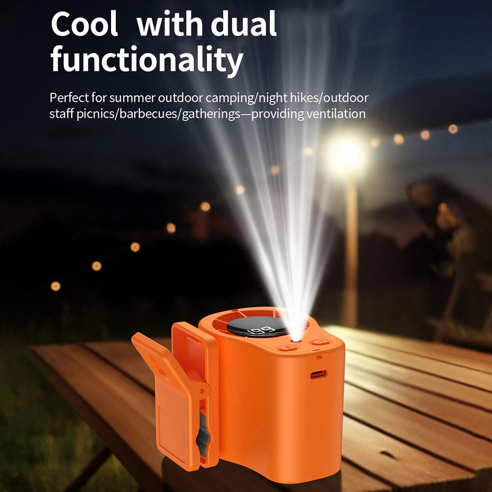 Mini Hands Free Waist Fan Port - Outdoor Camping Air Conditioner review and price