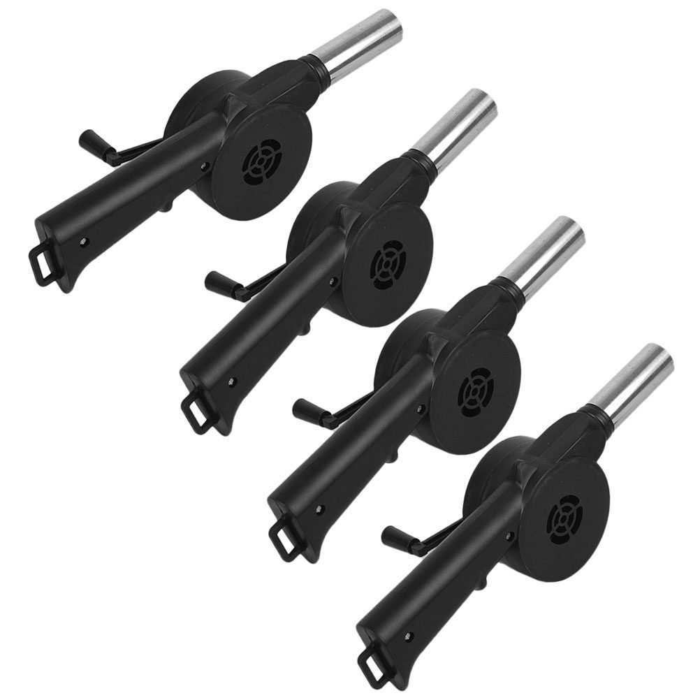 4Pcs Hand Crank Barbecue Fan B - Outdoor Camping Fireplace review and price