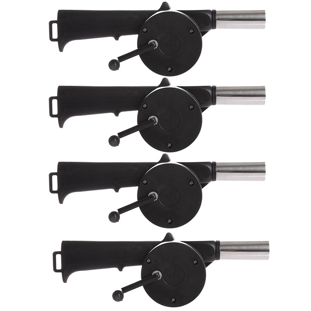 4Pcs Hand Crank Barbecue Fan B - Outdoor Camping Fireplace review and price