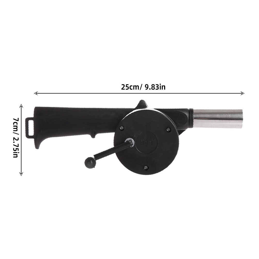 4Pcs Hand Crank Barbecue Fan B - Outdoor Camping Fireplace review and price