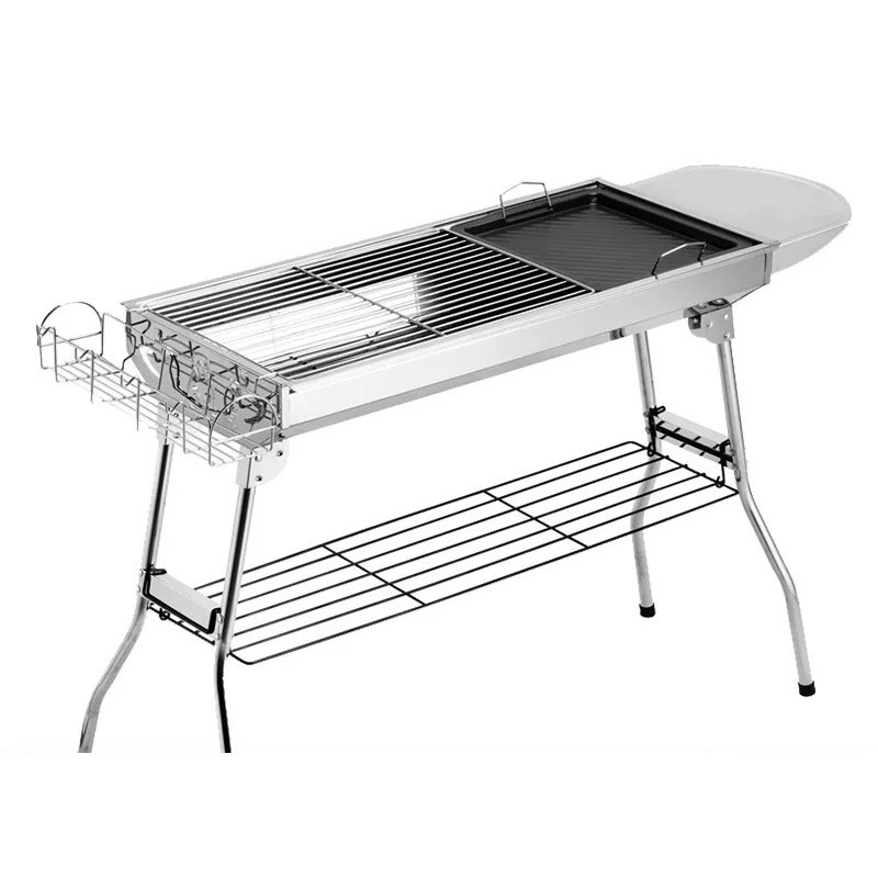 Large Folding Charcoal Barbecu - Outdoor Camping Equipment review and price