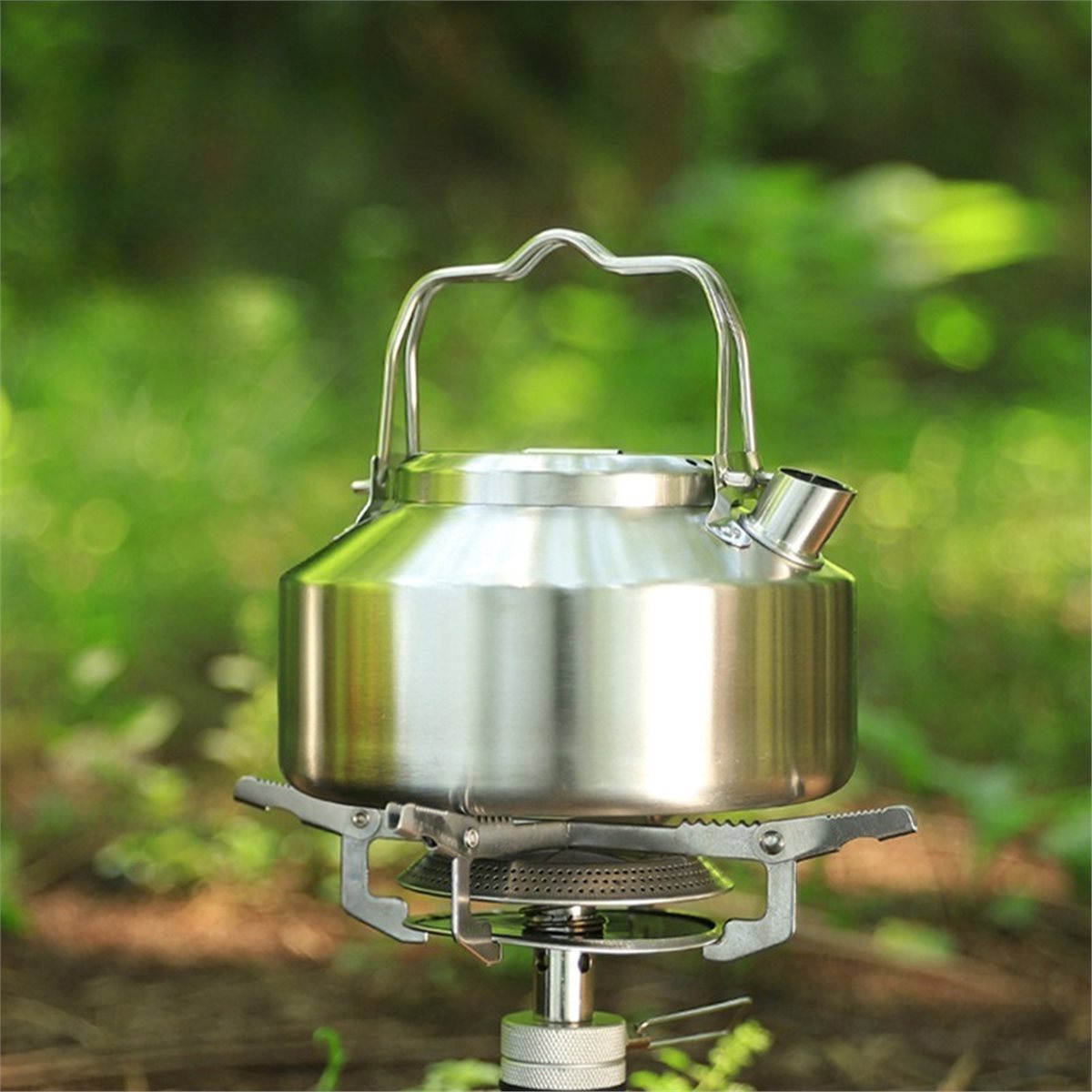 POPULAR-Stainless Steel Double - Outdoor Camping Kettle review and price
