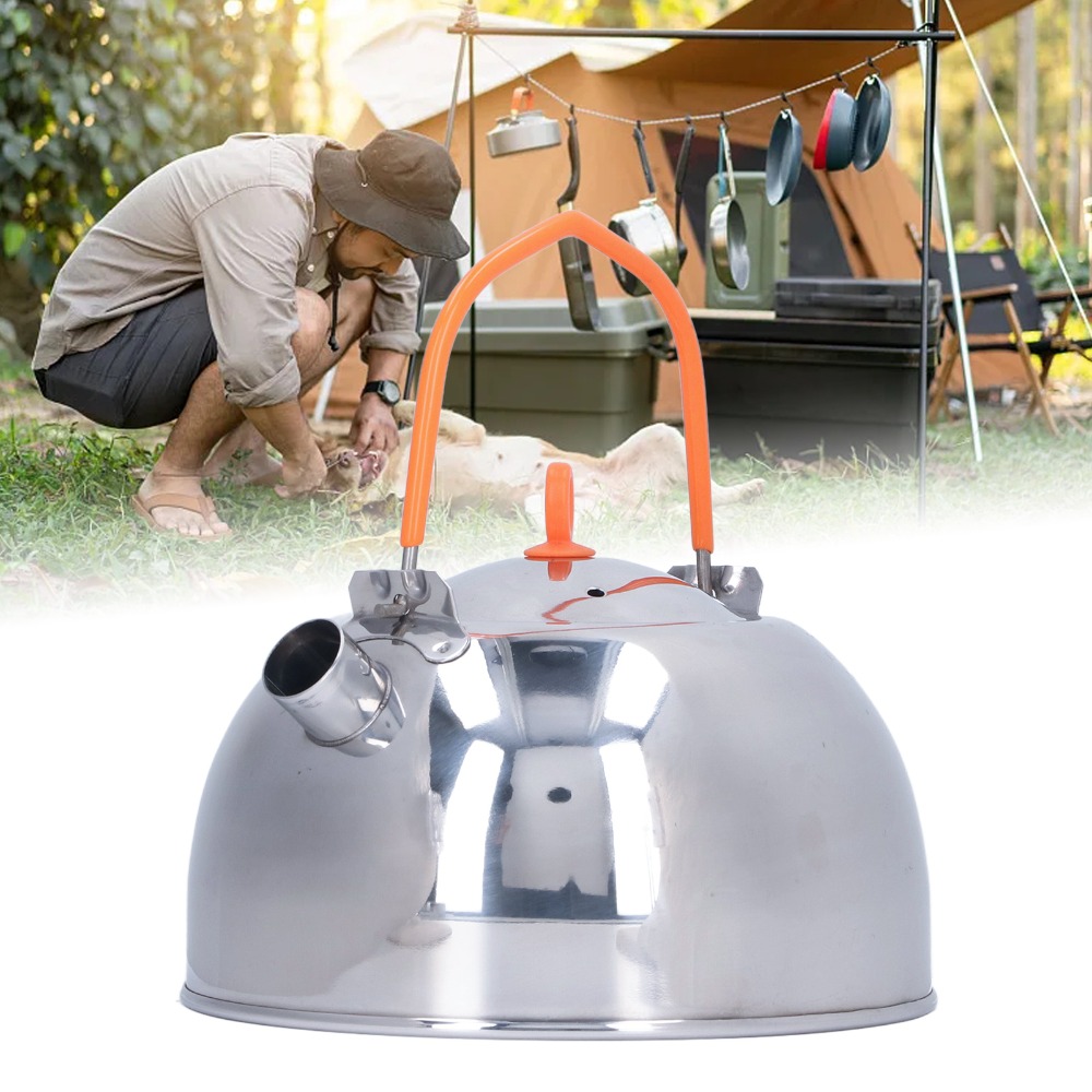 Durable Stainless Steel Portab - Outdoor Camping Kettle review and price