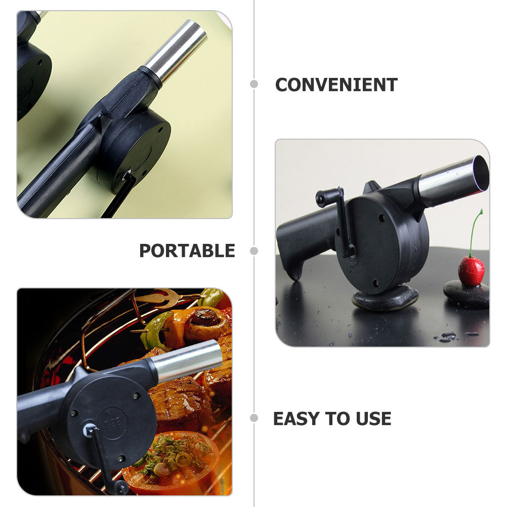 4Pcs Portable Hand Crank Fire  - Outdoor Camping Fireplace review and price