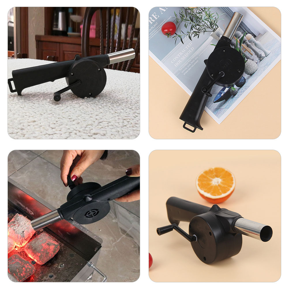 4Pcs Portable Hand Crank Fire  - Outdoor Camping Fireplace review and price