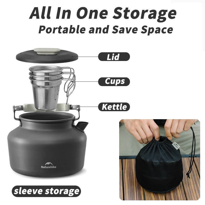 Naturehike Camping Cookware Te - Outdoor Camping Kettle review and price