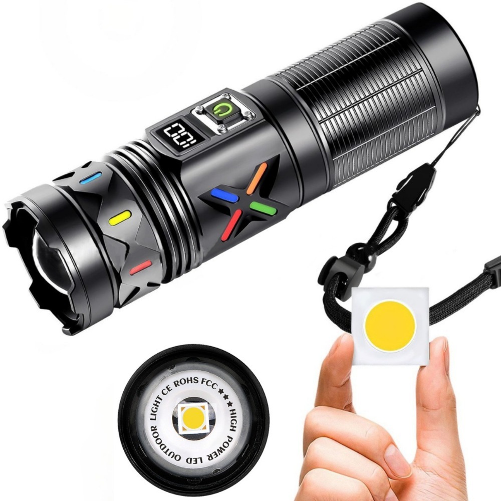 High Power LED Flashlight Tele - Outdoor Camping Lantern review and price