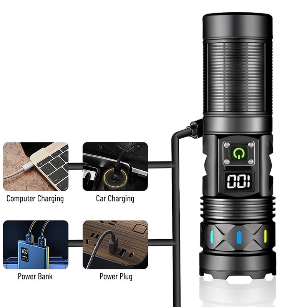 High Power LED Flashlight Tele - Outdoor Camping Lantern review and price