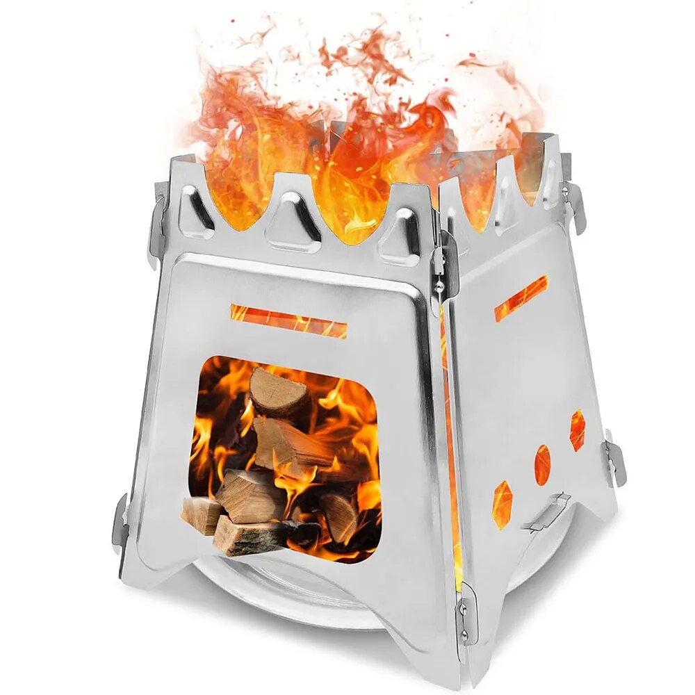 Portable Camping Wood Stove wi - Outdoor Camping Stove Wood review and price