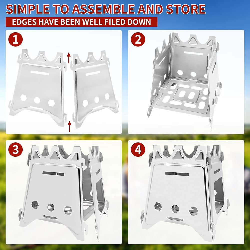 Portable Camping Wood Stove wi - Outdoor Camping Stove Wood review and price